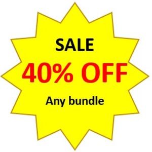 💥40% OFF any bundle 💥